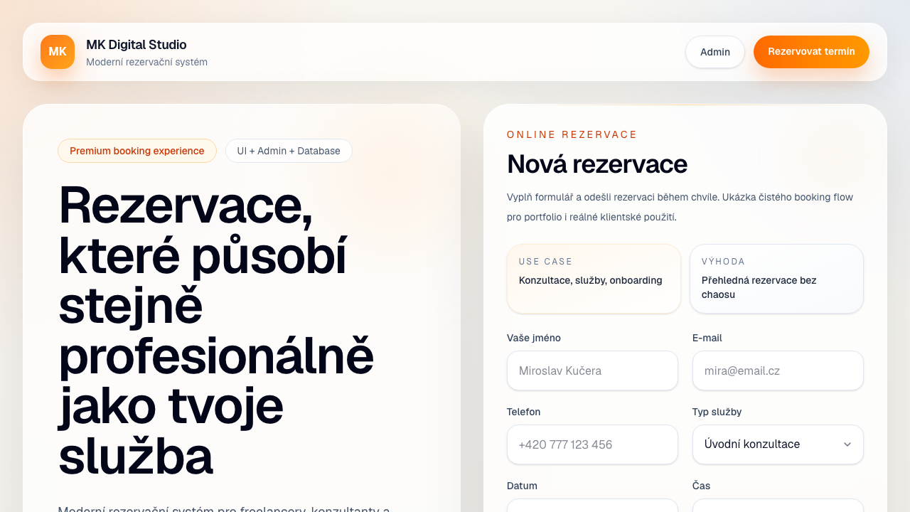 MK Booking SaaS